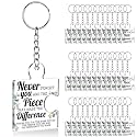 Team Appreciation Gifts Bulk Thank You Keychains for Coworkers