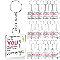 Team Appreciation Gifts Bulk Thank You Keychains for Coworkers