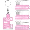 Team Appreciation Gifts Bulk Thank You Keychains for Coworkers