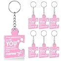 Team Appreciation Gifts Bulk Thank You Keychains for Coworkers