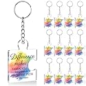 Team Appreciation Gifts Bulk Thank You Keychains for Coworkers