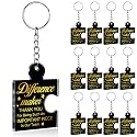 Team Appreciation Gifts Bulk Thank You Keychains for Coworkers