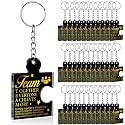 Team Appreciation Gifts Bulk Thank You Keychains for Coworkers