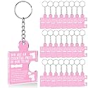 Team Appreciation Gifts Bulk Thank You Keychains for Coworkers