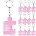 Team Appreciation Gifts Bulk Thank You Keychains for Coworkers