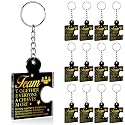Team Appreciation Gifts Bulk Thank You Keychains for Coworkers