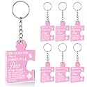 Team Appreciation Gifts Bulk Thank You Keychains for Coworkers