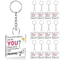 Team Appreciation Gifts Bulk Thank You Keychains for Coworkers