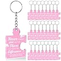 Team Appreciation Gifts Bulk Thank You Keychains for Coworkers