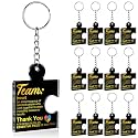 Team Appreciation Gifts Bulk Thank You Keychains for Coworkers