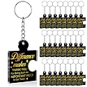 Team Appreciation Gifts Bulk Thank You Keychains for Coworkers