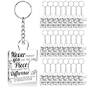 Team Appreciation Gifts Bulk Thank You Keychains for Coworkers