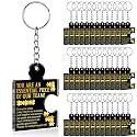 Team Appreciation Gifts Bulk Thank You Keychains for Coworkers