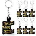 Team Appreciation Gifts Bulk Thank You Keychains for Coworkers