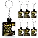 Team Appreciation Gifts Bulk Thank You Keychains for Coworkers
