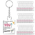 Team Appreciation Gifts Bulk Thank You Keychains for Coworkers