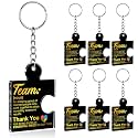Team Appreciation Gifts Bulk Thank You Keychains for Coworkers