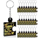 Team Appreciation Gifts Bulk Thank You Keychains for Coworkers