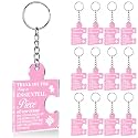 Team Appreciation Gifts Bulk Thank You Keychains for Coworkers