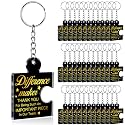 Team Appreciation Gifts Bulk Thank You Keychains for Coworkers