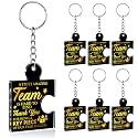 Team Appreciation Gifts Bulk Thank You Keychains for Coworkers