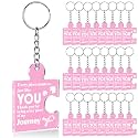 Team Appreciation Gifts Bulk Thank You Keychains for Coworkers