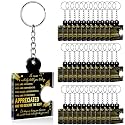 Team Appreciation Gifts Bulk Thank You Keychains for Coworkers