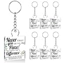 Team Appreciation Gifts Bulk Thank You Keychains for Coworkers