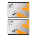 TEAMGROUP AX2 512GB 2 Pack 3D NAND TLC 2.5 Inch SATA III Internal Solid State Drive SSD (Read Speed 530 MB/s) Compatible with Laptop &amp; PC Desktop T253A3512G0C1P1