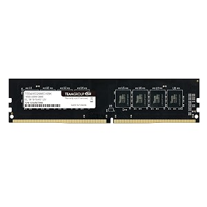 teamgroup elite ddr4 16gb single 2666mhz pc4-21300 cl19 unbuffered non-ecc 12v udimm 288 pin pc computer desktop memory module ram upgrade - ted416g2666c1901 - 1x16gb single