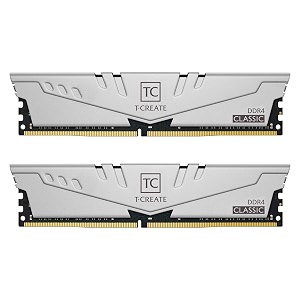 teamgroup t-create classic 10l ddr4 32gb kit 2 x 16gb 3200mhz pc4 25600 cl22 desktop memory module ram - ttccd432g3200hc22dc01
