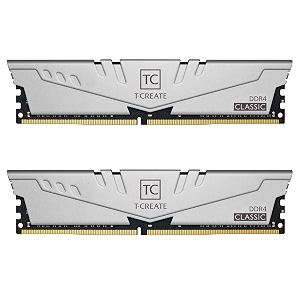 teamgroup t-create classic 10l ddr4 16gb kit 2 x 8gb 3200mhz pc4 25600 cl22 desktop memory module ram - ttccd416g3200hc22dc01