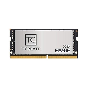 teamgroup t-create classic ddr4 sodimm 32gb 3200mhzpc4- 25600 260 pin cl22 laptop memory module ram - ttccd432g3200hc22-s01