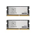 TEAMGROUP T-Create Classic DDR4 SODIMM 64GB Kit (2 x 32GB) 3200MHz(PC4- 25600) 260 Pin CL22 Laptop Memory Module Ram - TTCCD464G3200HC22DC-S01