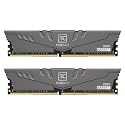 TeamGroup T-Create Expert 2x16GB 3200MHz (3200MT/s) CL16 Black 32GB DDR4 RAM Kit, Desktop Memory, Metal Heatsink, 10Layer PCB For Overclocking, ECC, XMP 3.0/EXPO, For Intel/AMD CPU, Low Latency Module