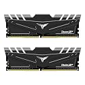 TEAMGROUP T-Force Dark Zα (Alpha) (for AMD Ryzen) 16GB Kit (2 x 8GB) 3600MHz (PC4-28800) CL 18 288-Pin DDR4 SDRAM Desktop Gaming Memory Module Ram - Black - TDZAD416G3600HC18JDC01