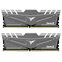 TEAMGROUP T-Force Dark Z DDR4 16GB Kit (2 x 8GB) 3600MHz (PC4-28800) CL 18 288-Pin SDRAM Desktop Gaming Memory Module Ram - Gray - TDZGD416G3600HC18JDC01