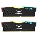 TeamGroup T-Force Delta RGB 2x8GB 3200MHz (3200MT/s) CL16 Black, 16GB DDR4 RAM Kit, Desktop Gaming Memory, Metal Heatsink, ARGB Sync, XMP 2.0, for Intel/AMD CPU, High Performance Low Latency Module