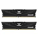 TEAMGROUP T-Force Vulcan Z DDR4 32GB Kit (2x16GB) 3600MHz (PC4-28800) CL18 Desktop Memory Module Ram Black - TLZBD432G3600HC18JDC01