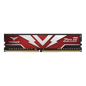 teamgroup t-force zeus ddr4 32gb 2666mhz pc4 21300 cl19 desktop gaming memory module ram - ttzd432g2666hc1901
