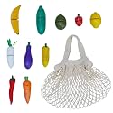 Teamson Kids Little Chef Frankfurt 21 Piece Wooden Food Set, Multicolor