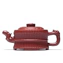 Teapot 9Oz Chinese Zisha Clay Dahongpao Pottery Handmade Tea Pot Ceramics Purple Sand Mud Kungfu Kettle