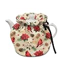 Teapot Cozies, Heat Preservation with Drawstring Tea Pot Cover