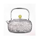 Teapot Pure Titanium Lifting Beam Pot Ice Crystal Style Boiling Water Pot Outdoor Camping and Brewing Tea Pot Portable for Home Use Tea Kettle