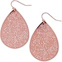 Humble Chic NY Teardrop Dangle Earrings for Women - Filigree Earrings