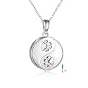 Teardrop Hourglass Urn Necklace for Ashes for Women Sterling Silver Cremation Jewelry Memorial Keepsake Urns Pendant Necklace for Urn Necklaces Ashes