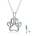 Teardrop Hourglass Urn Necklace for Ashes for Women Sterling Silver Cremation Jewelry Memorial Keepsake Urns Pendant Necklace for Urn Necklaces Ashes