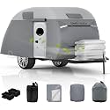 Teardrop Trailer Cover Fits 12'-15' RV, Camper Cover for R-Pod Trailers