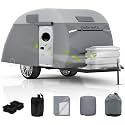 Teardrop Trailer Cover Fits 8'-10' RV, Camper Cover for R-Pod Trailers