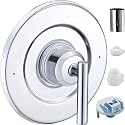 Tearel Shower Trim Kit for Moen T2901 Chrome Shower Handle 2-Pack, Compatible with Moen Posi-Temp Valve Series, Solid Metal Construction, Repair Wobbly Handle or Bathroom Renovation